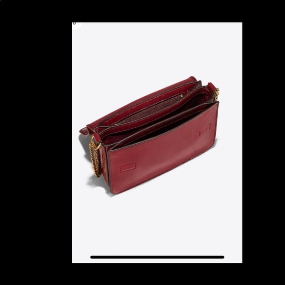 Tory Burch red patent handbag - Picture 2 of 5